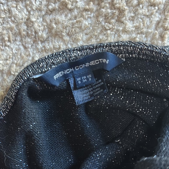 French connection silver sparkly mini dress - Picture 2 of 3